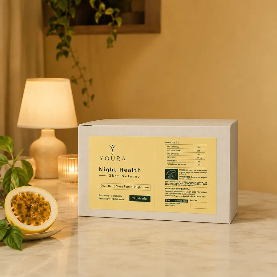 1 caixa YOURA Night Health Shot